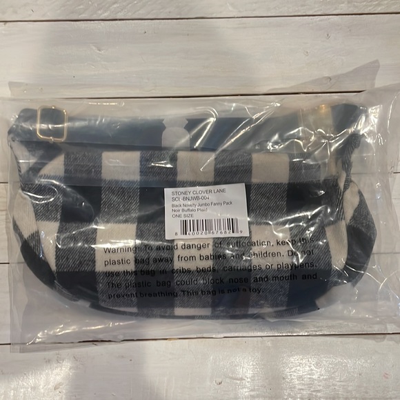 Stoney Clover Lane SCL Destination London Flannel Jumbo Fanny NWT - Picture 2 of 3